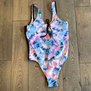 Victoria’s Secret PINK One-Piece Tiedye Swimsuit!